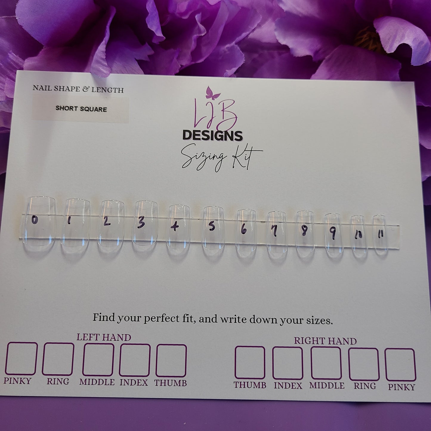 Nail Sizing Kit